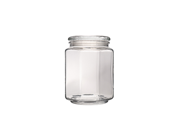 1900ml Clear Glass Storage Jar