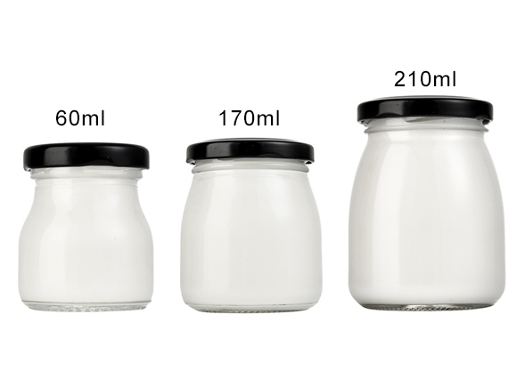 roetell glass yogurt bottle
