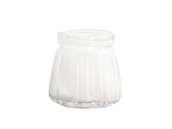 Mini Pudding Jars Glass Yogurt Jars with Lids