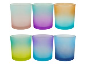 roetell six glass candle jar supplier