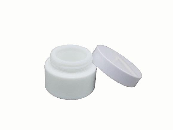 white glass cream containers with lids wholesale
