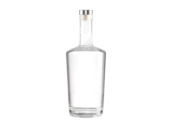 100ml 500ml 750ml Glass Whiskey Bottle with Lid Wholesale