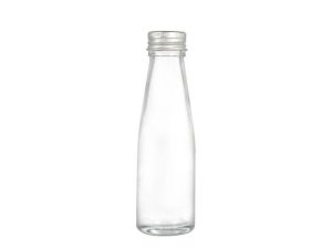 100ml Glass Drink Containers with Lids Beverage Bottles Manufacturer