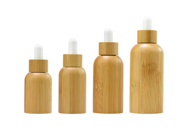 10ml 0.5oz 1oz 2oz Bamboo Glass Dropper Bottles Wholesale