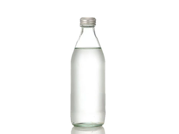 10oz(300ml) Empty Glass Juice Beverage Bottles With Lids Manufacturer