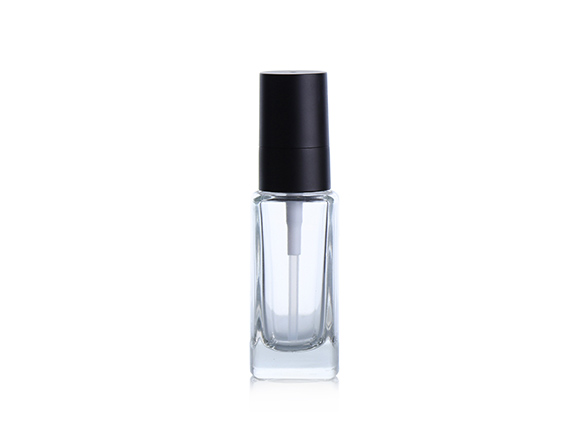 30ml Square Glass Foundation Liquid Bottle
