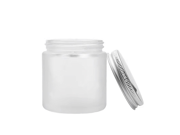 Glass Jars With Metal Lid for Body Butter Wholesale Containers