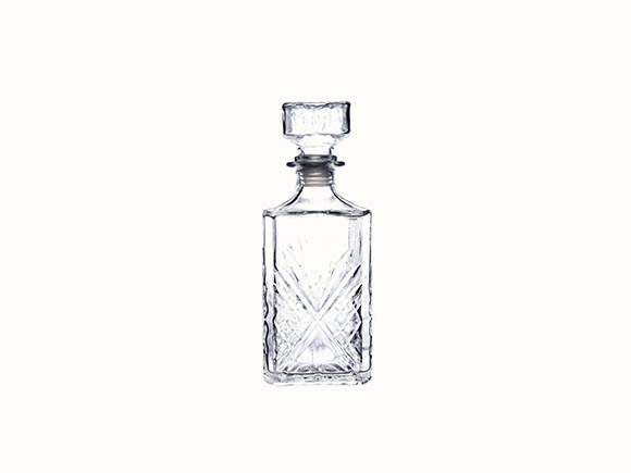 1000ml Clear glass Wine Bottle