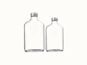 100ml/350ml Clear Shoulder Glass Juice Bottles