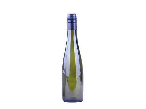 248ml dark green mini champagne bottle