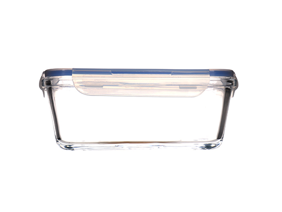 400ml/580ml/800ml/1500ml Clear Rectangle Refrigeration Glass Jar