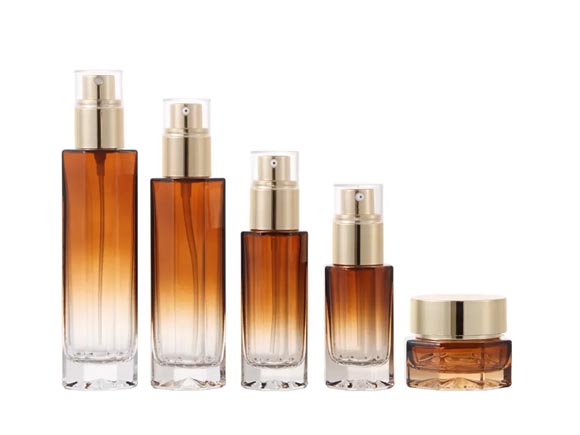 30g 50g Cream Jars 30ml 50ml 100ml 120ml Coffee-color Glass Lotion Bottles Wholesale