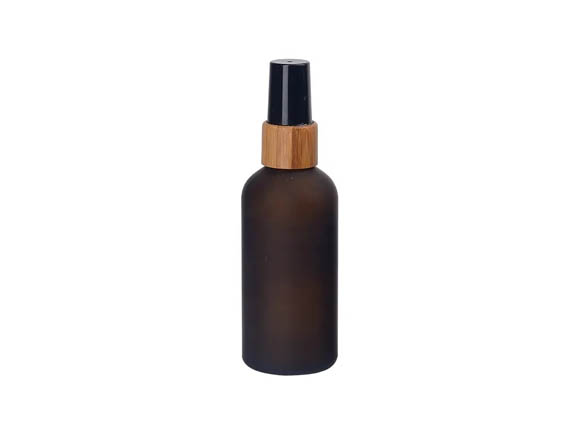 30ml 50ml 100ml Frosted Amber Glass Fine Mist Spray Bottle Bulk