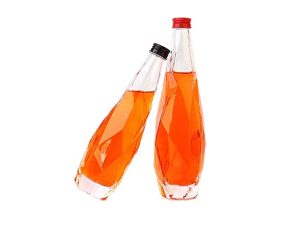 350ml 500ml 750ml Glass Beverage Juice Water Bottle Wholesale