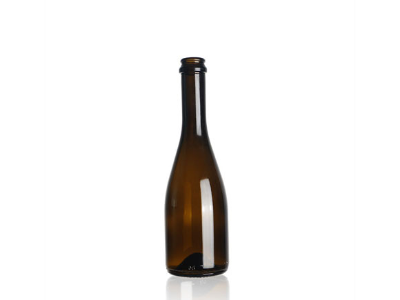375ml Amber Glass Mini Champagne Bottles Bulk Custom Manufacturer