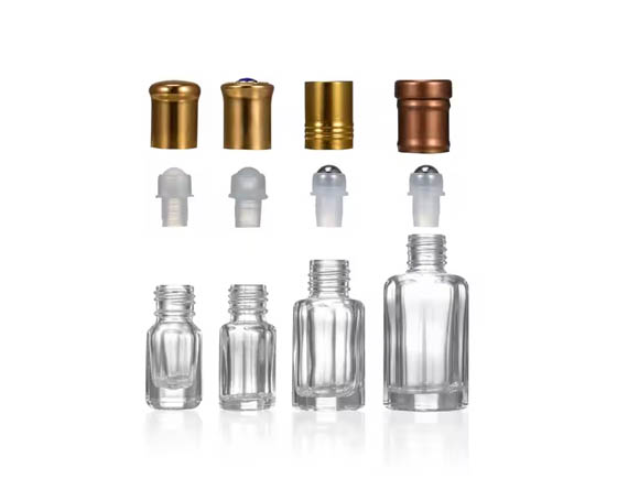 3ml 6ml 9ml 12ml Luxury Empty Octagon Essential Oil Roller Bottles