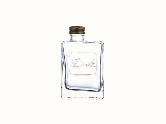 280ml Clear Fruit Wine Glass Bottle