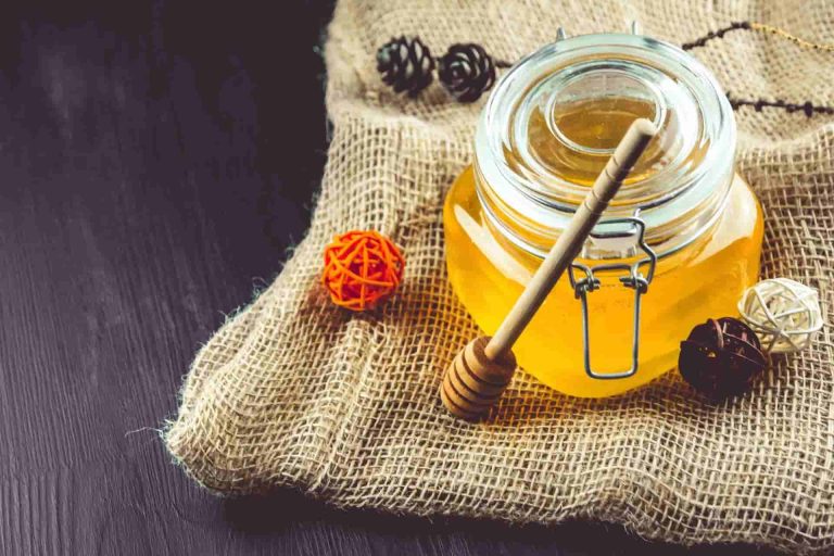 glass honey jar with snap lid wholesale