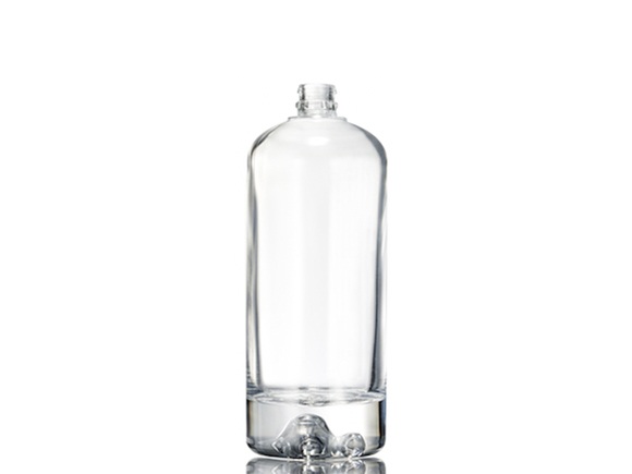 500ml round clear whiskey bottle wholesale