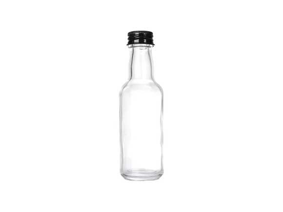 50ml Mini Empty Glass Syrup Bottles