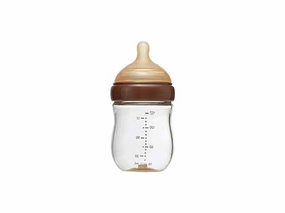 5oz 8oz Custom Borosilicate Glass Baby Bottles For Newborn BPA Free