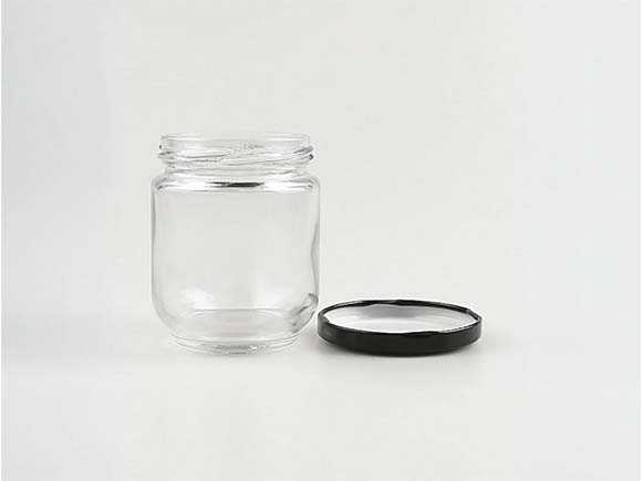 6.5oz(195ml) Round Wide Mouth Glass Pickle Jar Contianer with Lid