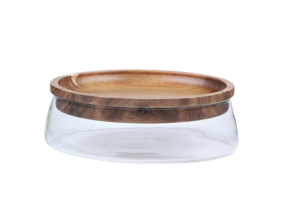 1200ml Nut Fruits Glass Food Storage Jar Container