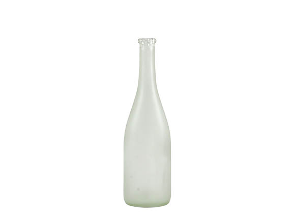 750ml(25oz) Frosted Burgundy Empty Wine Bottles Wholesale