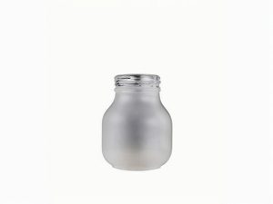 80ml Frosted Glass Pill Bottle