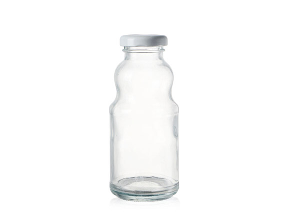 8oz(250ml) Glass Bottles For Juice Beverage Milk Wholesale