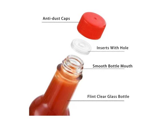 Accessory of wholesale sauce bottles