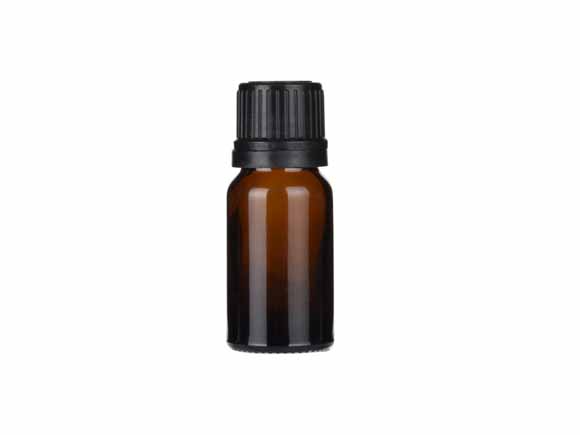 amber essential oil bottle