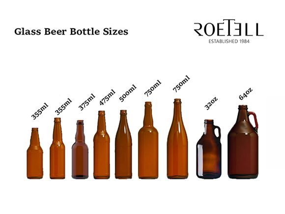 wholesale different beer bottle sizes