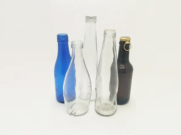 beverage bottle different color