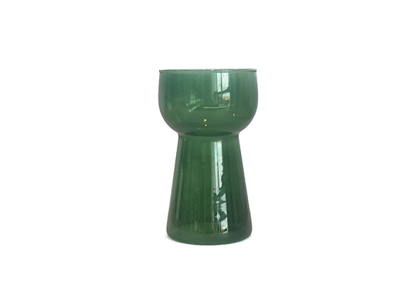 Borosilicate Glass Green Flower Vase Elegant Manufacturer