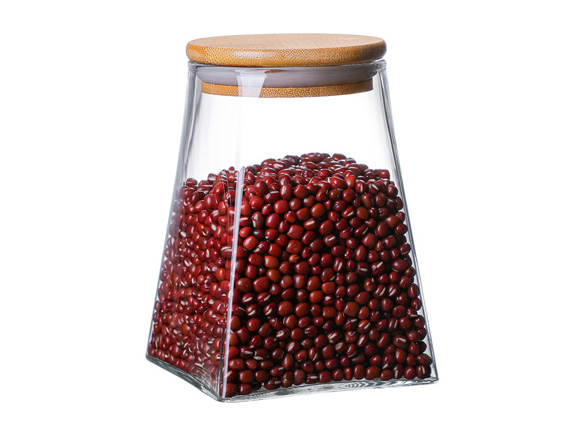 Unique Borosilicate Glass Pot for Food Storage