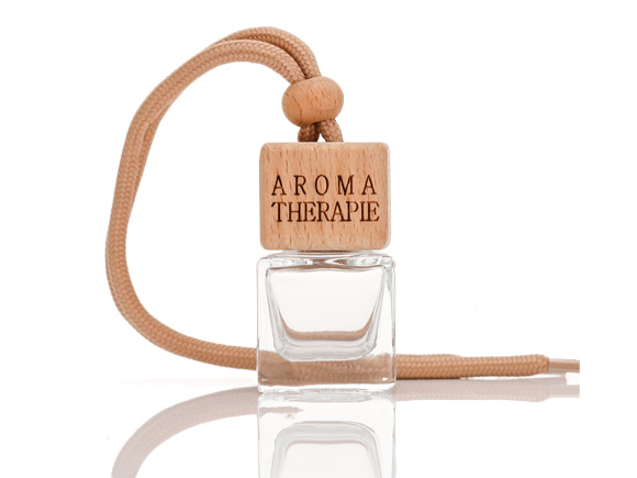 High Quality Glass Car Perfume Bottle Hanging Glass Bottle