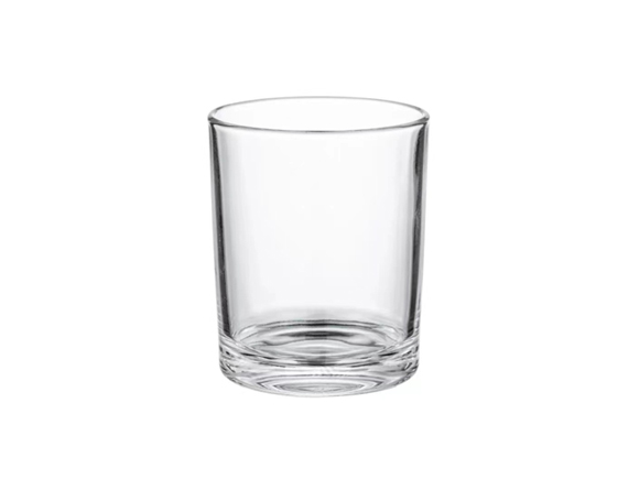 clear candle jar