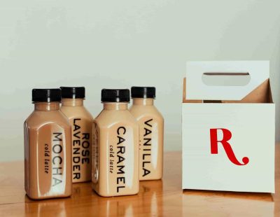 coffee in bottle