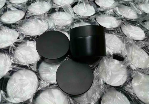 cosmetic jars block bagging