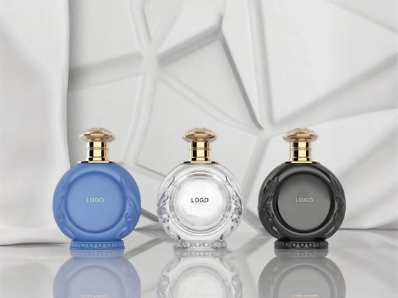 Custom Empty Fancy Glass Perfume Bottles Containers