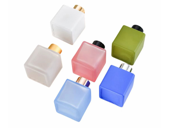 50ml 100ml 150ml 200ml Square Glass Diffuser Bottle