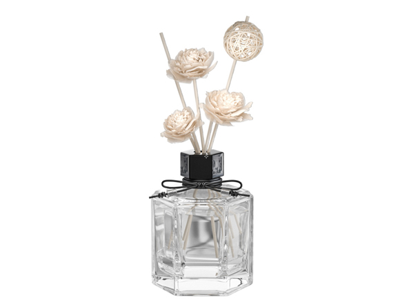 50ml 100ml 120ml Six-sided Glass Diffuser Bottle