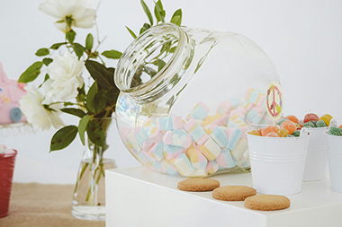 glass candy jar