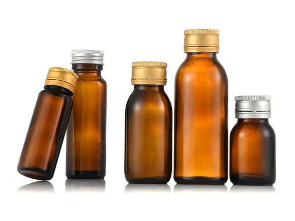 different types of medicine bottles