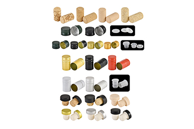 different wine bottles Closures Lids