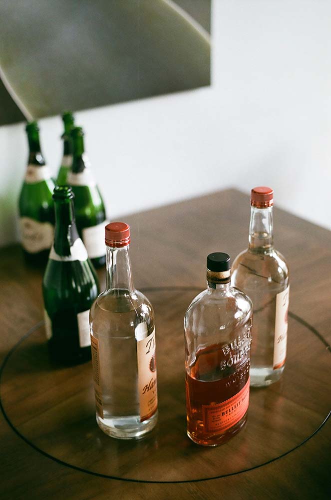 fancy glass liquor bottles