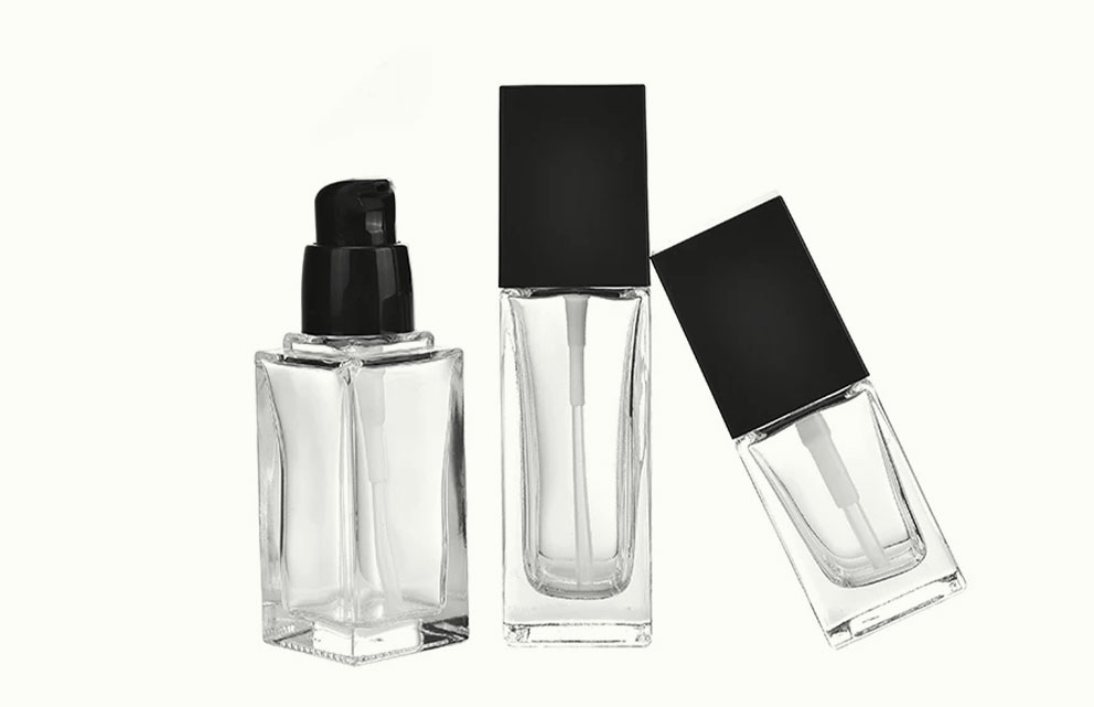 glass foundation bottle wholesale