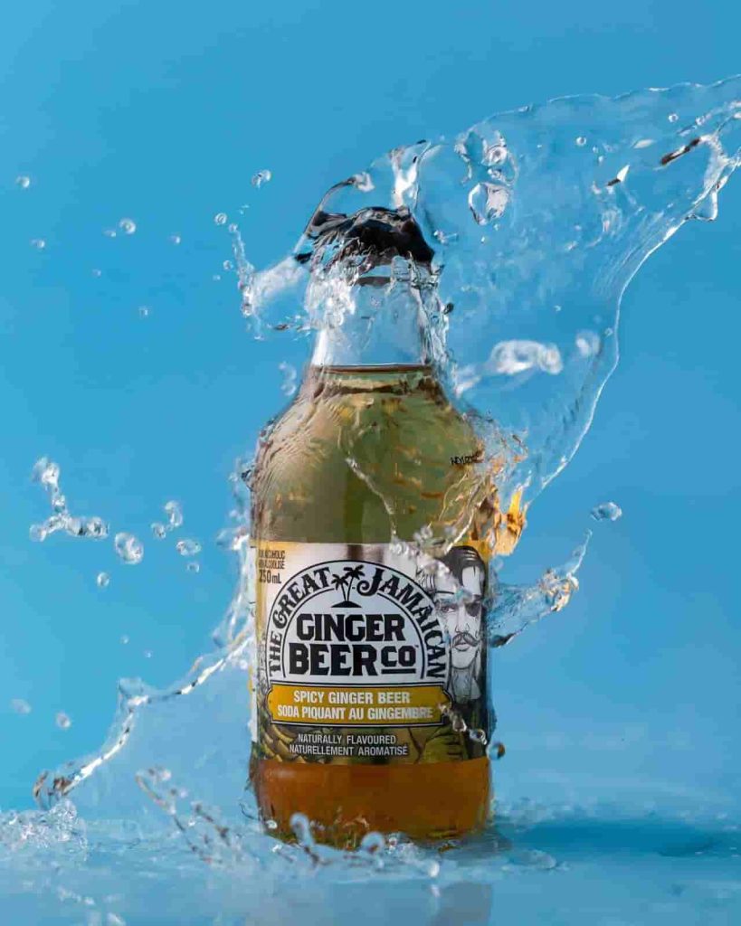 glass beer bottle