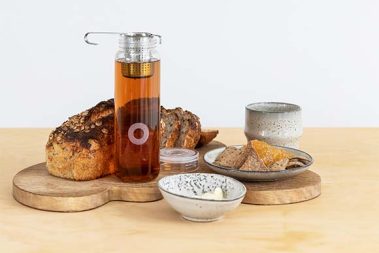 glass beverage bottles wholesale for tea